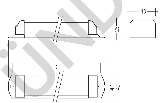 Tridonic PC 1/28 DD PRO sc