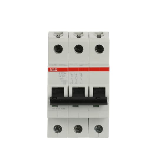 ABB Stotz S&J Sicherungsautomat 10kA 10A C 3p S203M-C10
