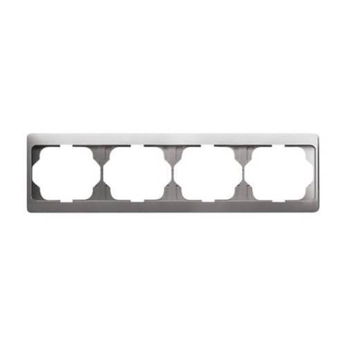 Busch-Jaeger Rahmen 4-fach platin, waager.alpha 1724 KA-20 - 2CKA001754A437 günstig online kaufen