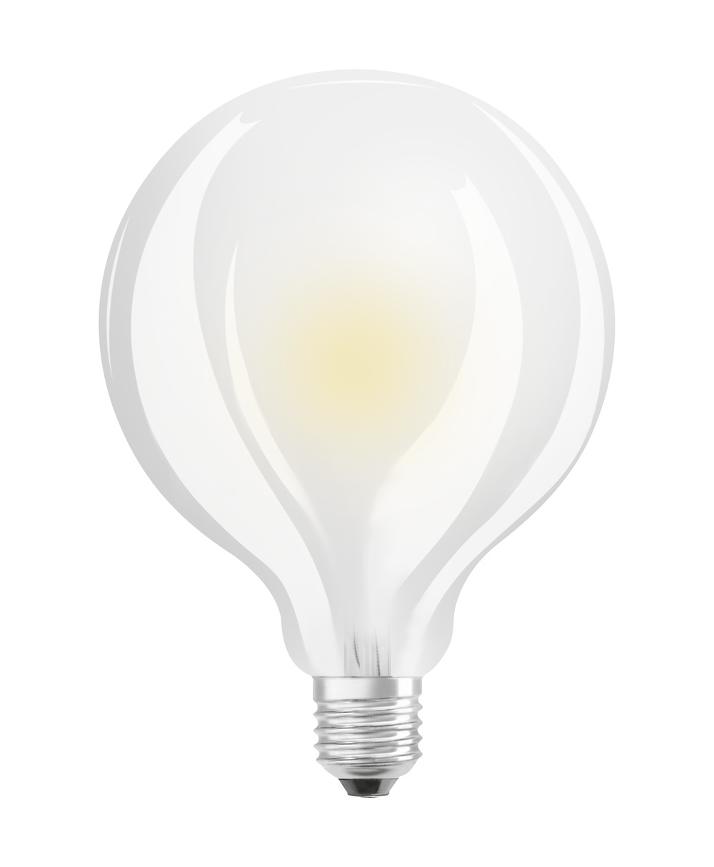 Ledvance LED-Leuchtmittel LED CLASSIC GLOBE P 6.5W 827 FIL FR E27 – 4099854062384 – Ersatz für 60 W - 4099854062384