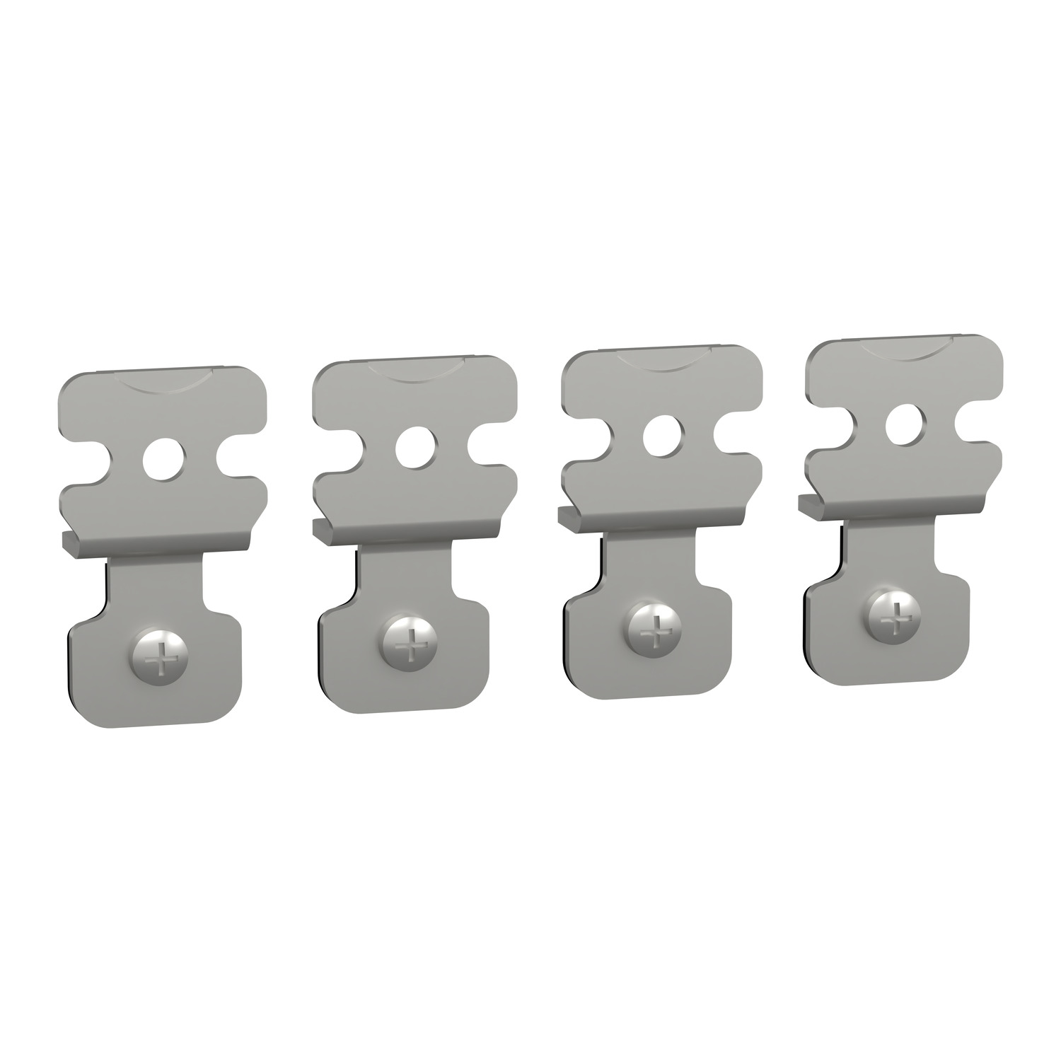 Schneider Electric Wandlaschensatz Stahl NSYAEFPFSC (VE4)