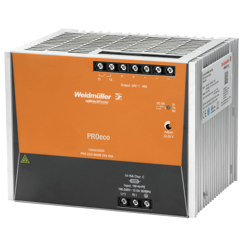 Weidmüller Schaltnetzgerät PRO ECO 960W 24V 40A