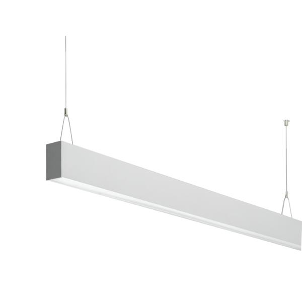 Brumberg LED Pendel-Profilleuchte direct, silver, rectangular - 77213693