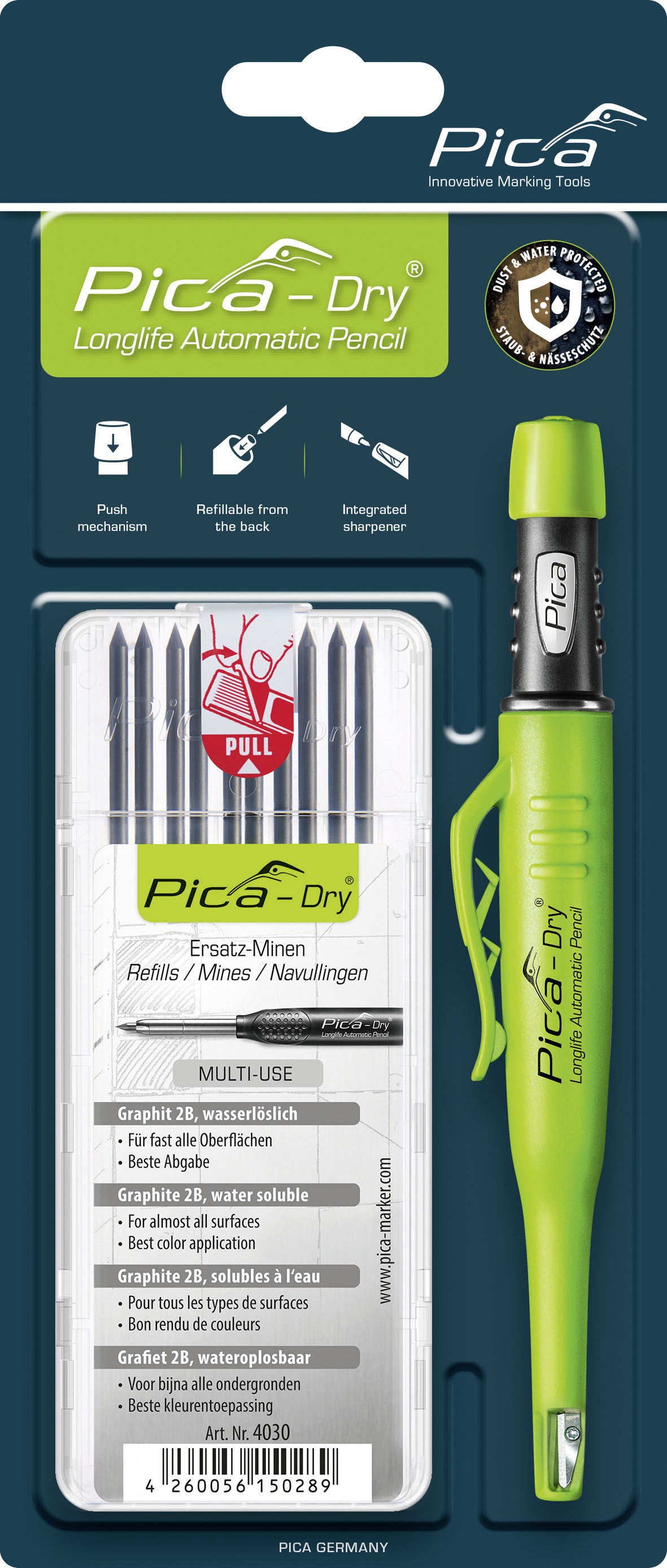 Pica-Marker DRY Bundle 1 Marker + Set 4030 30403