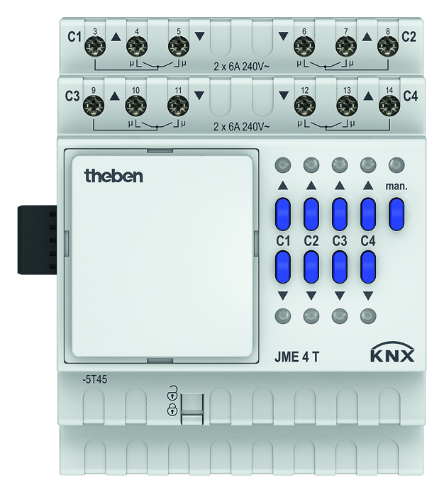 Theben Jalousieaktor MIX2,Erweiter.Modul JME 4 T KNX