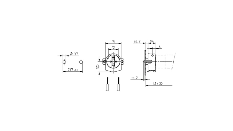 BJB Einbaufassung G5 26.641.2002.50