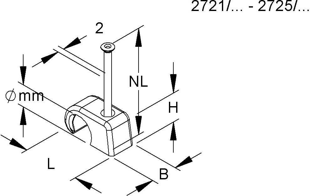 HKL BI-Krallenschelle gr 2723/25