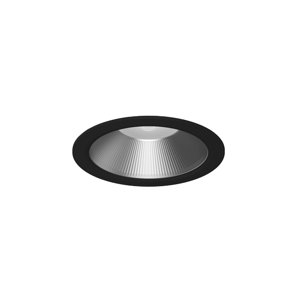LTS Licht&Leuchten LED-Downlight 830, DALI, schwarz LEWYS 102.830/DALIsw