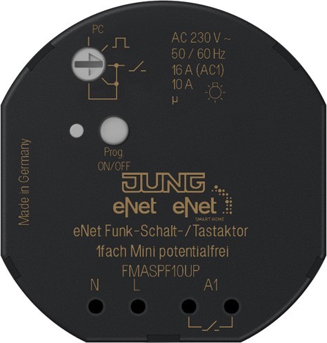 Jung Funk-Aktor 1-kanalig, UP FM AS PF 10 - FMASPF10UP