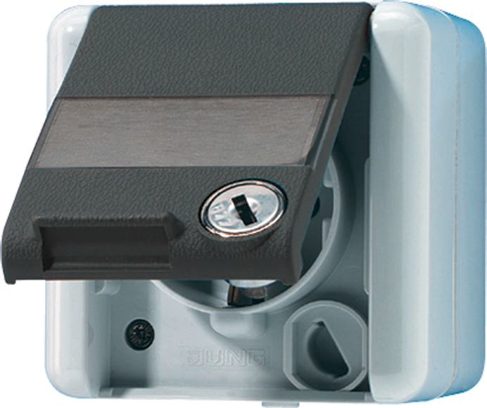 Jung SCHUKO-Steckdose 16A 250V 820 NAWSL - 820NAWSL Jung SCHUKO-Steckdose 16A 250V 820 NAWSL - 820NAWSL