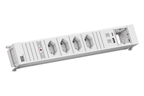 Bachmann Steckdosenleiste 4xCH 0° 1xCM 1xUSB 916.722 - 916722 günstig online kaufen