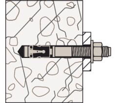 Fischer Deutschl. Bolzenanker FAZ II Plus 10/10 K - 564672