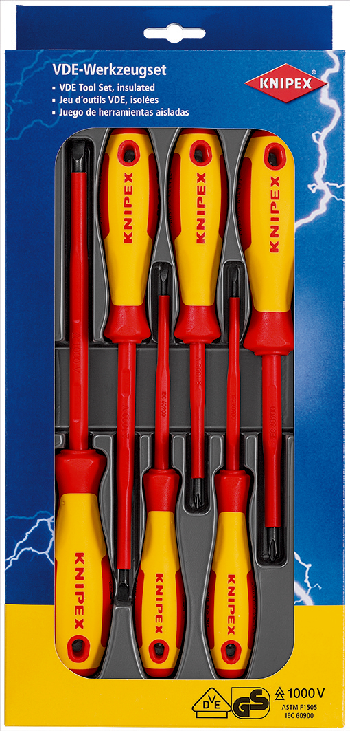 Knipex-Werk Schraubendreher-Paket 00 20 12 V01