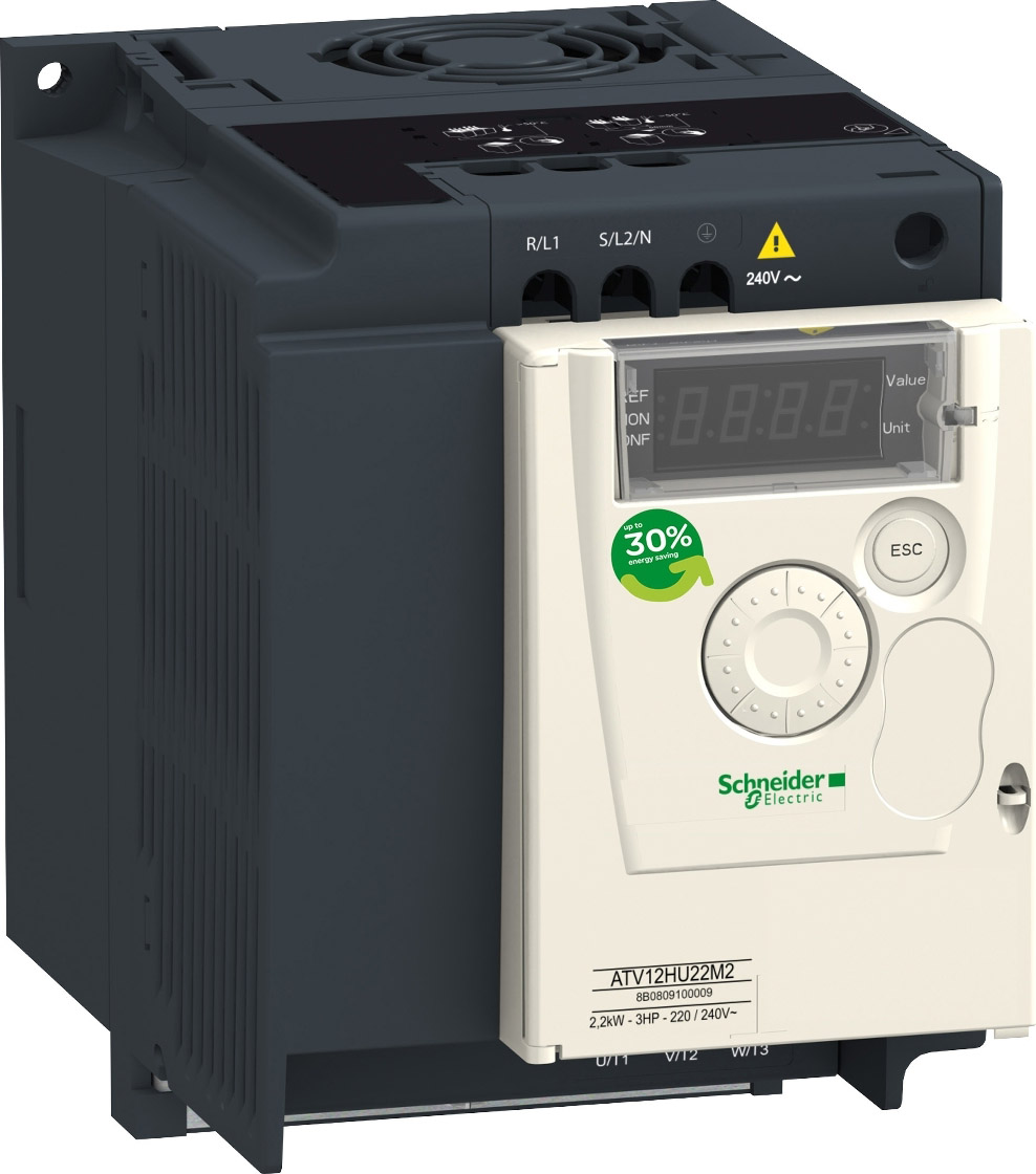 Schneider Electric Frequenzumrichter 1ph. 1,5kW 230V IP20 ATV12HU15M2