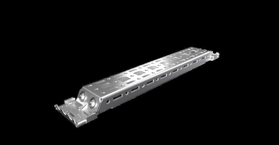 Rittal AX Schiene f.Innenausbau T300mm 2394.300 (VE4)