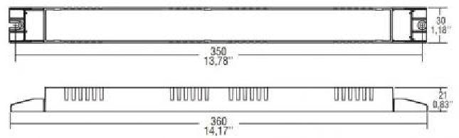 TCI LED-Treiber DC 70W 24V DALI SLIM