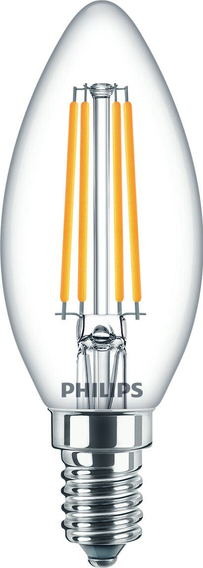 Philips Lighting LED-Kerzenlampe E14 klar Glas CorePro LED#34746500