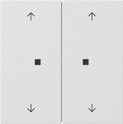 Gira Taster Wippe KNX, 2f Pfeile ws 5174112