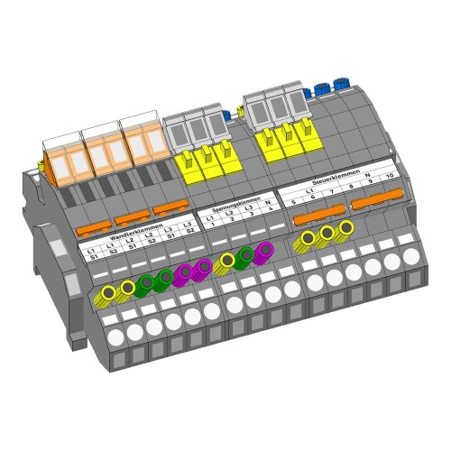 WAGO GmbH & Co. KG Stromwandlerklemmenblock 821-211 - 821-211