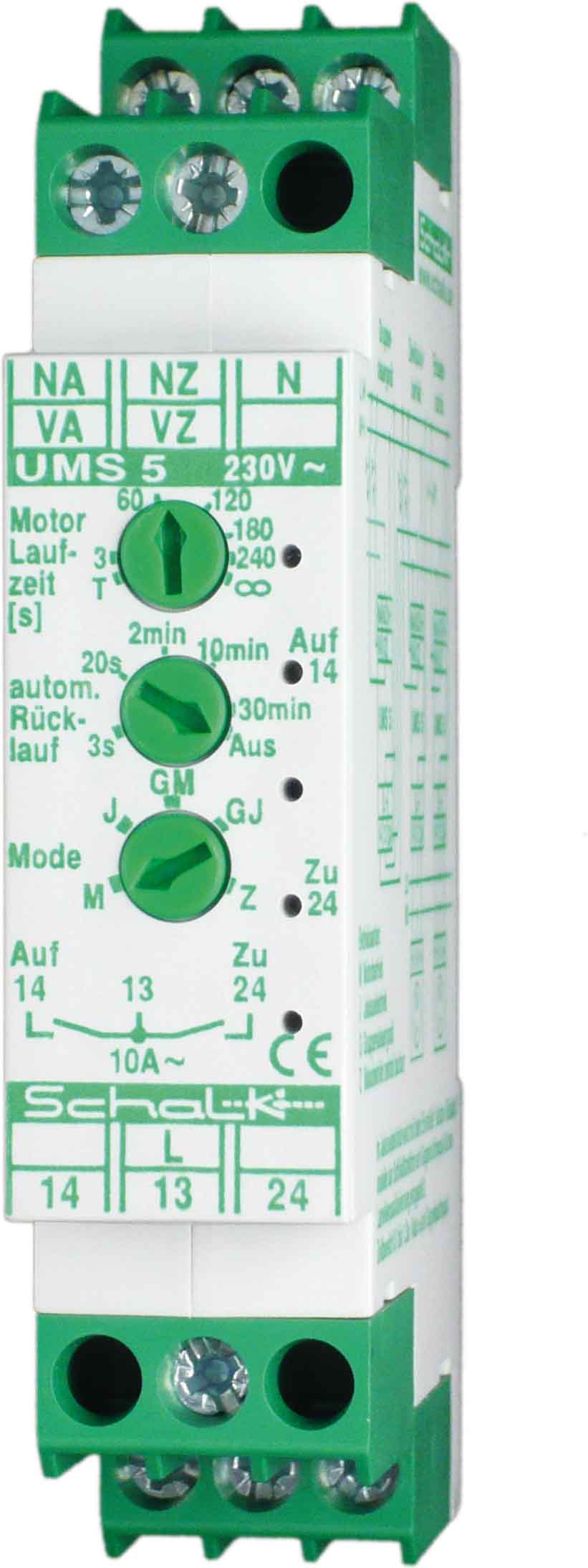 Schalk AUF/ZU-Steuerung 2S 10A UMS 5 (230V AC) - UMS509