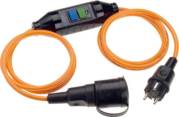Bachmann Schutzkontaktverlängerung 3m, 3G1,5qmm mit FI 341.880 - 341880