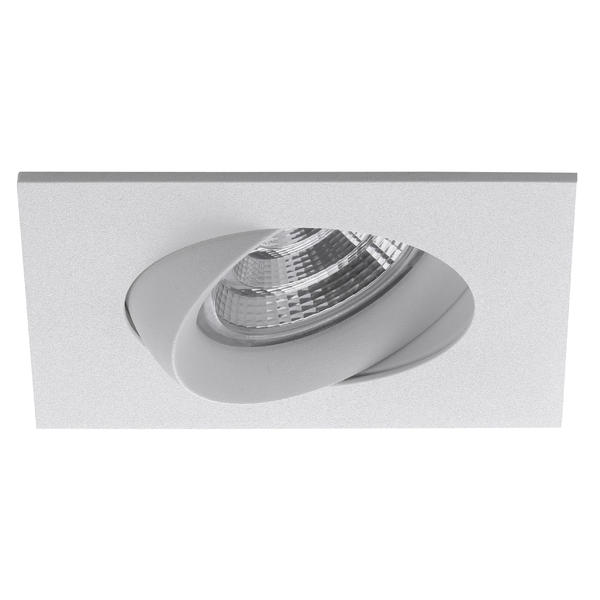 Brumberg recessed LED spotlight 350mA 5,5W square white - 12287173