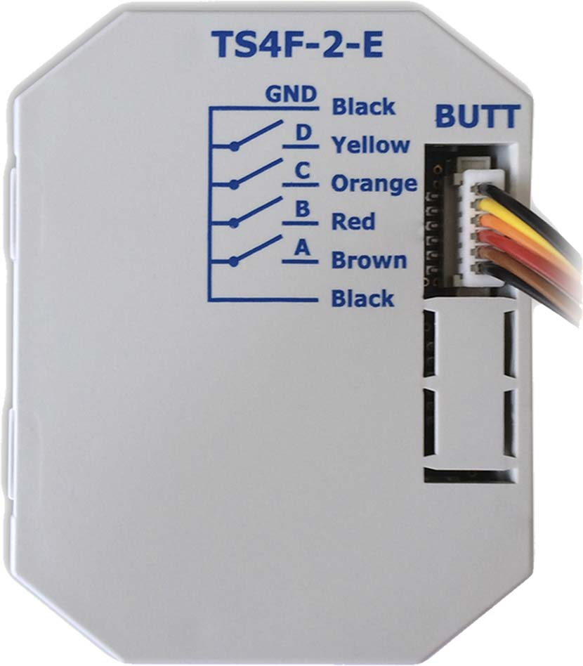 Lingg&Janke Tasterschnittstelle f.4 Einzelt.TS4F-2-E TS4F-2-E
