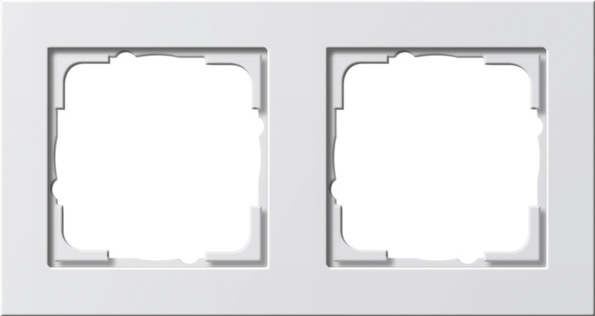 Gira Abdeckrahmen 2f. rws-gl bruchsicher 021229 Gira Abdeckrahmen 2f. rws-gl bruchsicher 021229