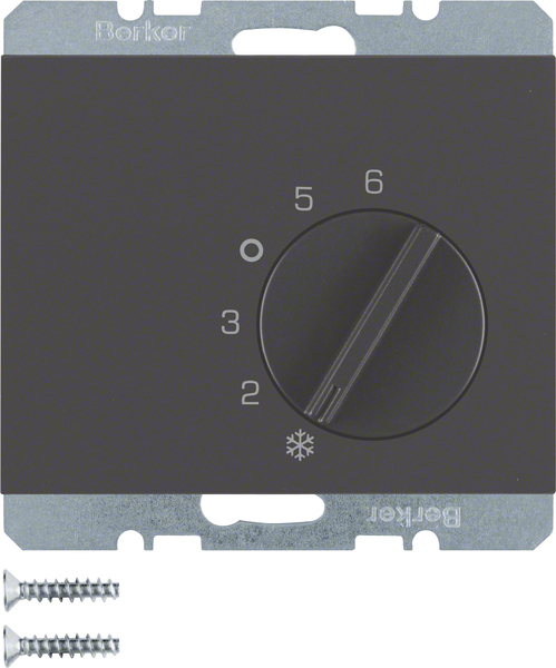 Berker Raumtemperaturregler mit Wechsler 20267106