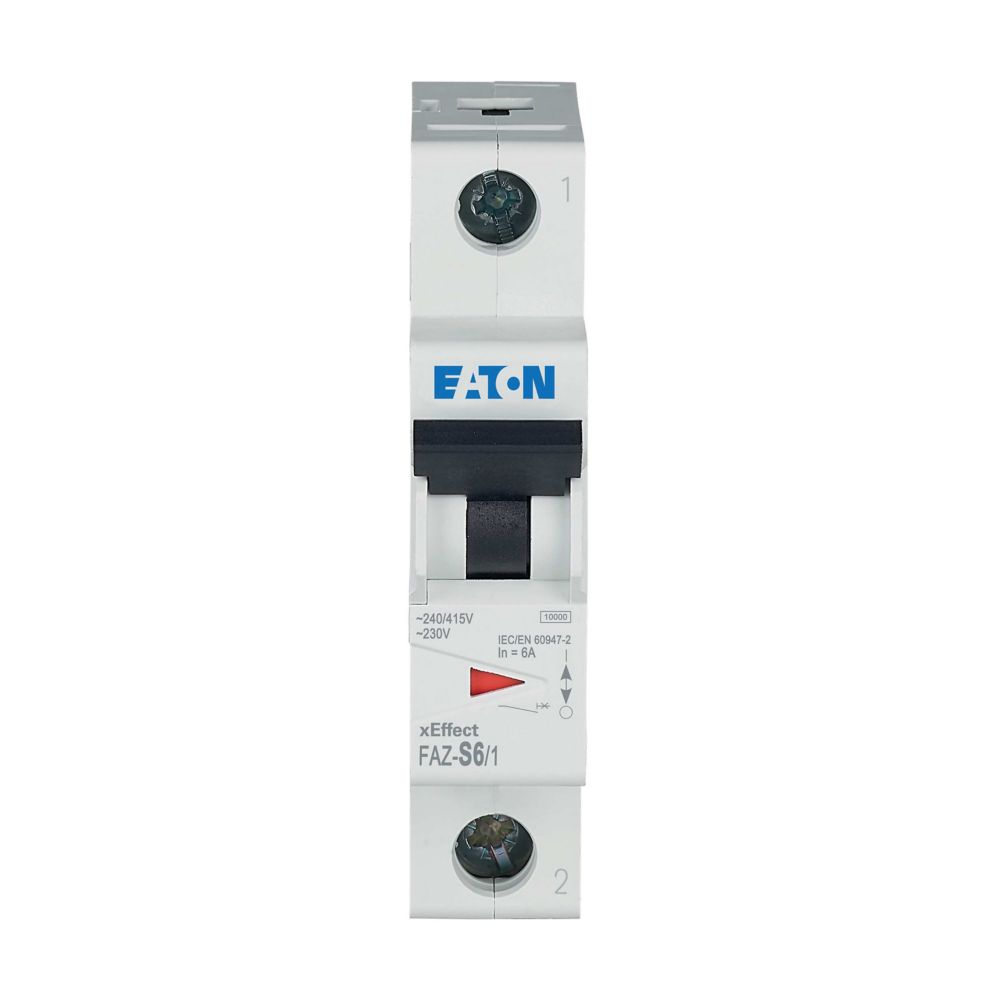 Eaton Leitungsschutzschalter S 6A, 1p FAZ-S6/1 - 278610