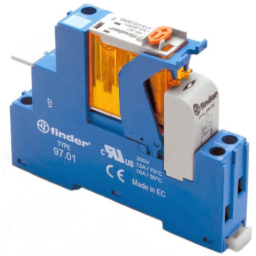 Finder Koppelrelais 1W 16A Spsp.230VAC 4C.01.8.230.0060 - 4C0182300060