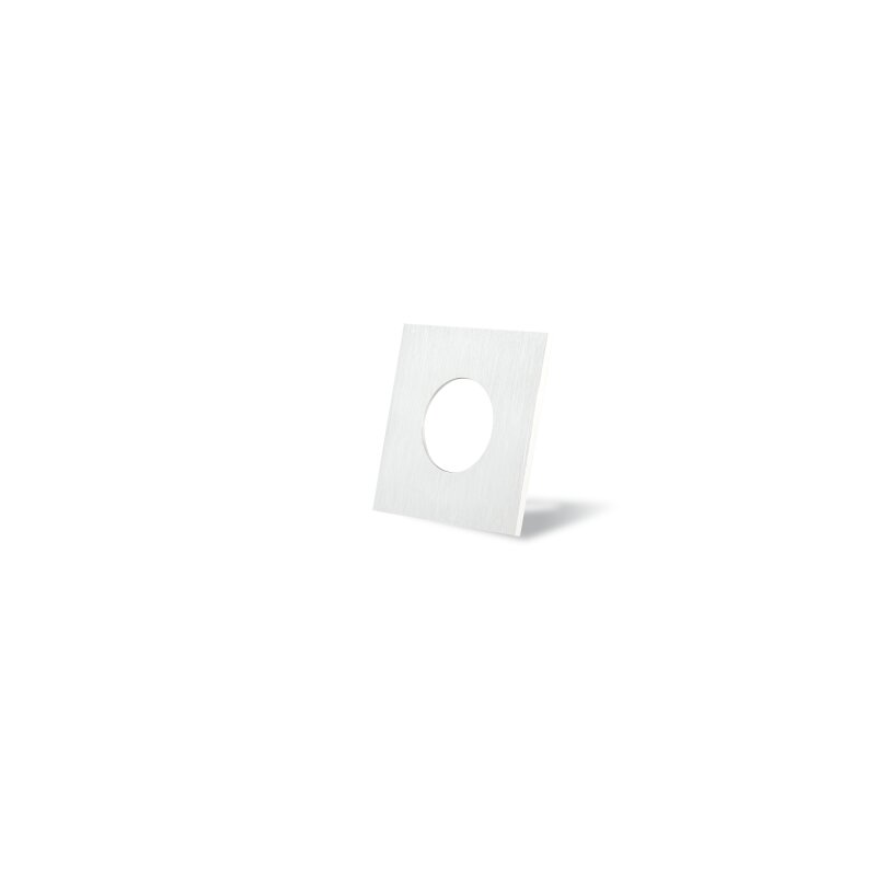 DOTLUX decorative ring for MULTI and MULTIsun square brushed aluminum - 3437