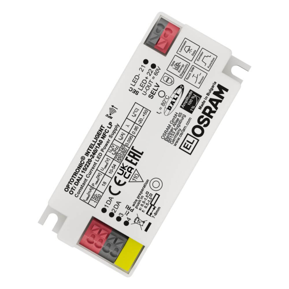 Osram LED-Treiber OTi DALI 15/220-240/1A0 NFC LP - 4062172227674
