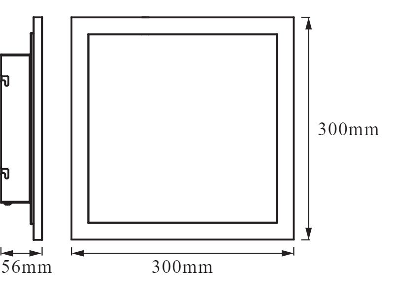 Ledvance LED panel luminaire SMART+ Planon Plus RGBW 300X300