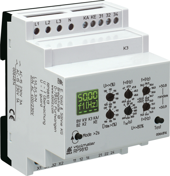 Dold&Söhne Netzwächter AC400,230V RP 9810.13 #0064814 Dold&Söhne Netzwächter AC400,230V RP 9810.13 #0064814