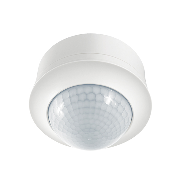 ESYLUX Decken-Präsenzmelder ws EB, 360 Grad, 24m PD-C360i/24DUOplusSM