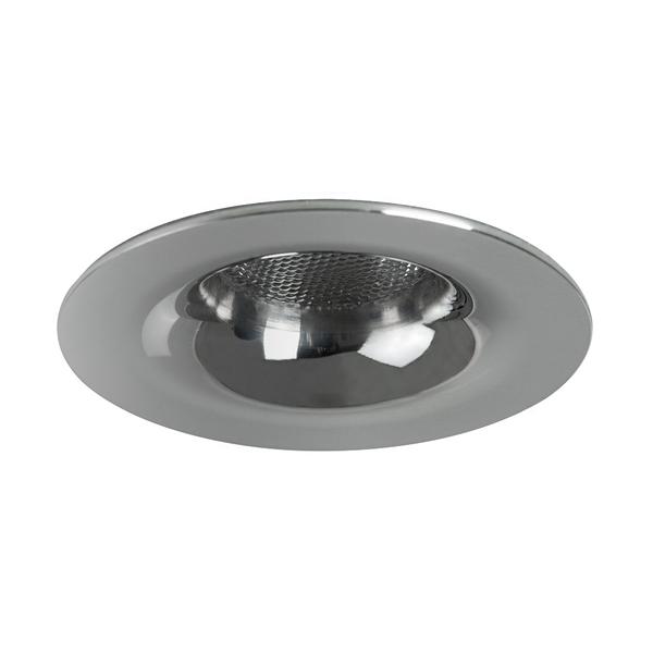 Brumberg LED light point, IP44, chrome, round - 12079023