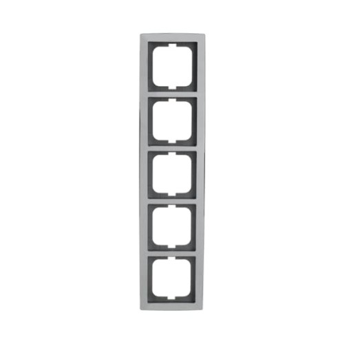 Busch-Jaeger Rahmen 5-fach chrom glanz 1725-80G - 2CKA001754A4330