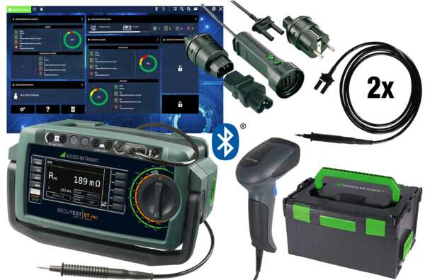 Gossen Metrawatt Gerätetester-Set SECUTEST STPRO#M708C