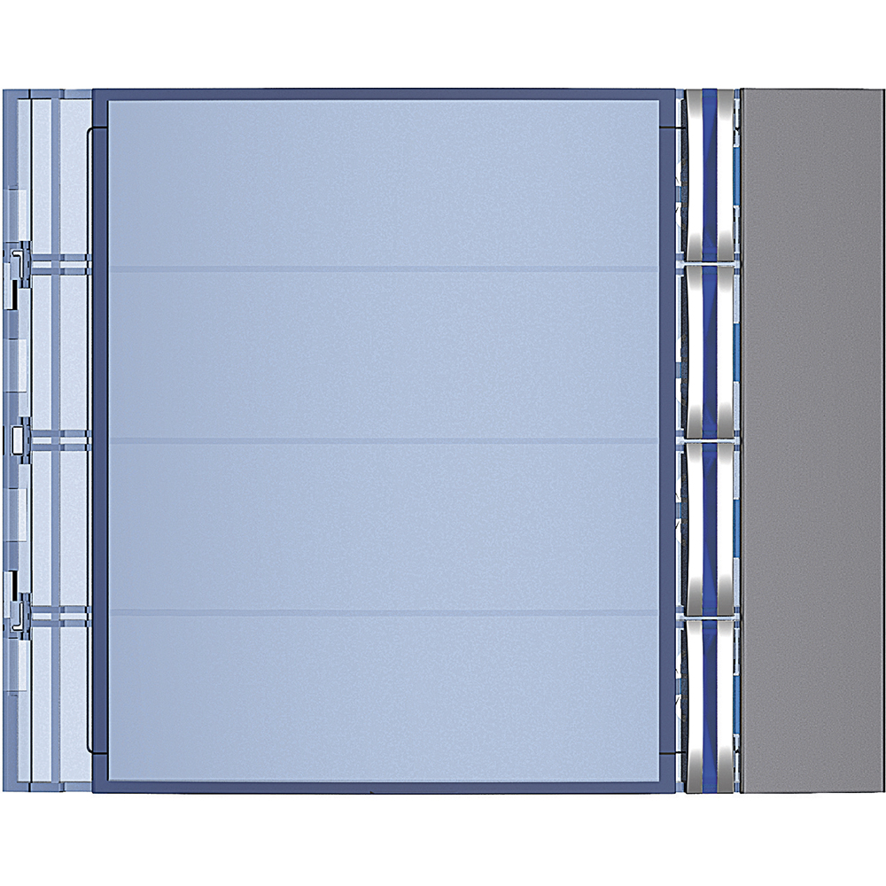 Legrand (BT) Frontblende Ruftastmodul 4 Ruftast.,Allstreet 352043