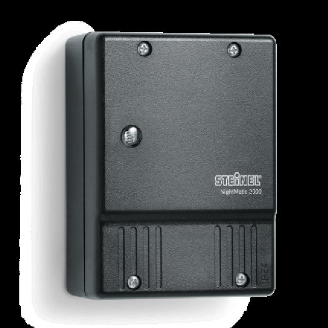 Steinel Photoelectric lighting controller NightMatic 2000 black - 4007841550318