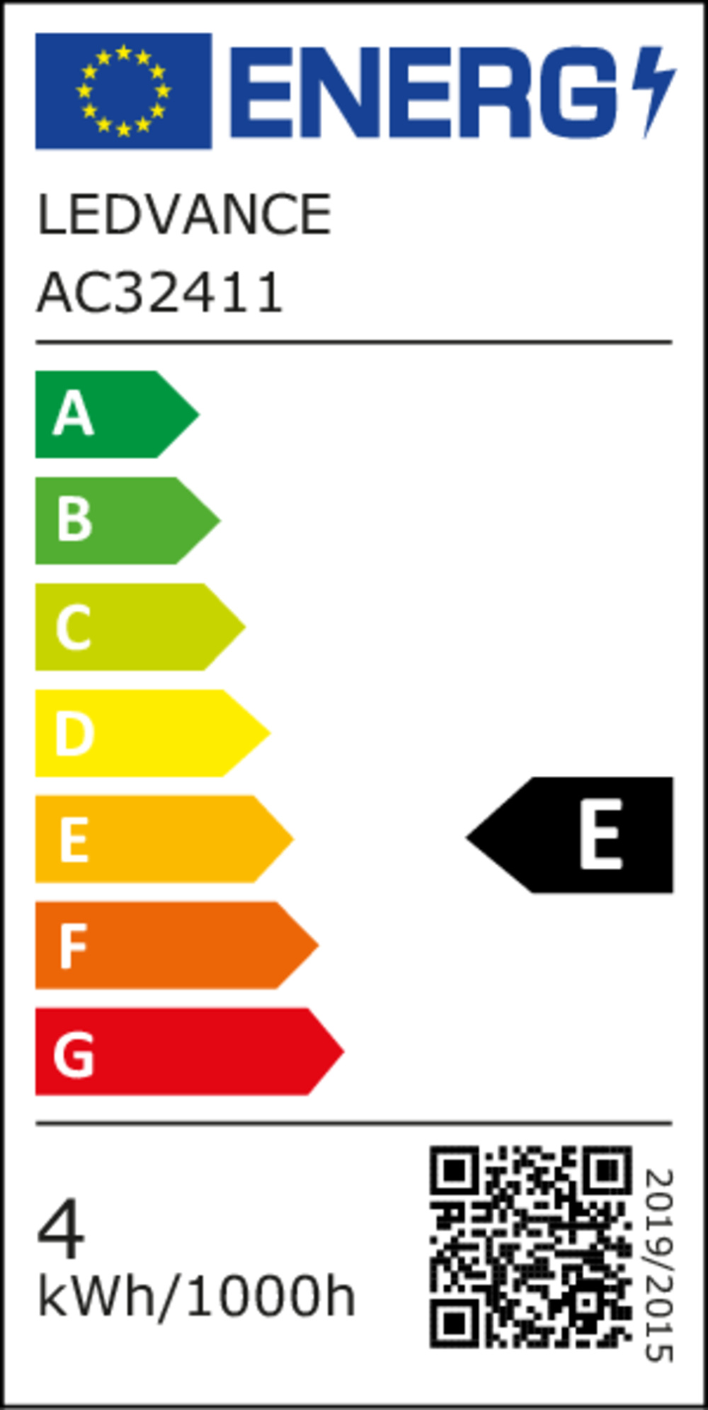 Ledvance LED-Leuchtmittel PARATHOM CLASSIC A 40  4 W/4000 K E27 