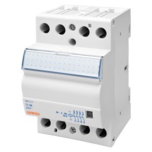 Gewiss Schütz 4S, 63A, 230V, 3TE GWD6734 - GWD6734