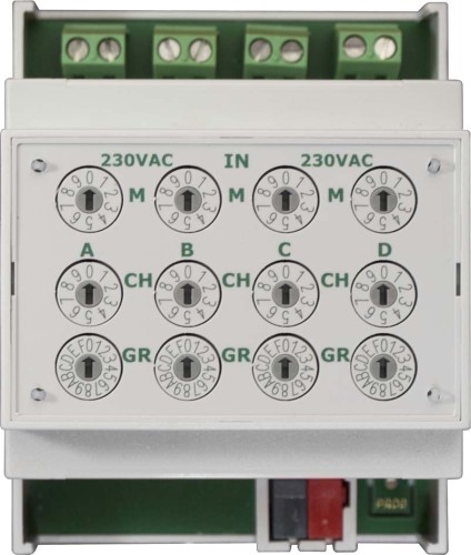 Lingg&Janke Binäreingang 4-fach BE4F230-Q KNX-Quick - Q79532 Lingg&Janke Binäreingang 4-fach BE4F230-Q KNX-Quick - Q79532
