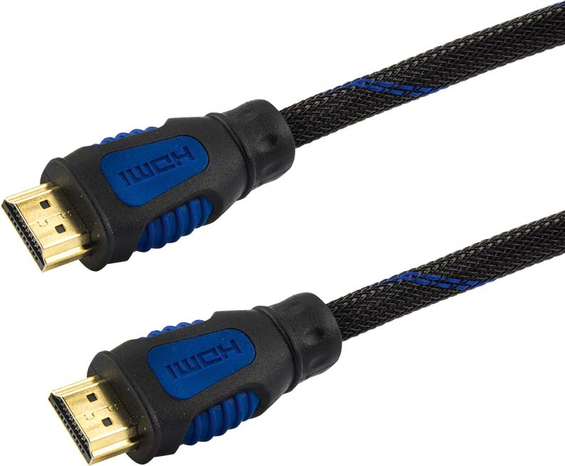 E+P Elektrik High-Speed-HDMI-Kabel 1,5m,m.Ethernetsw/bl H 400 B