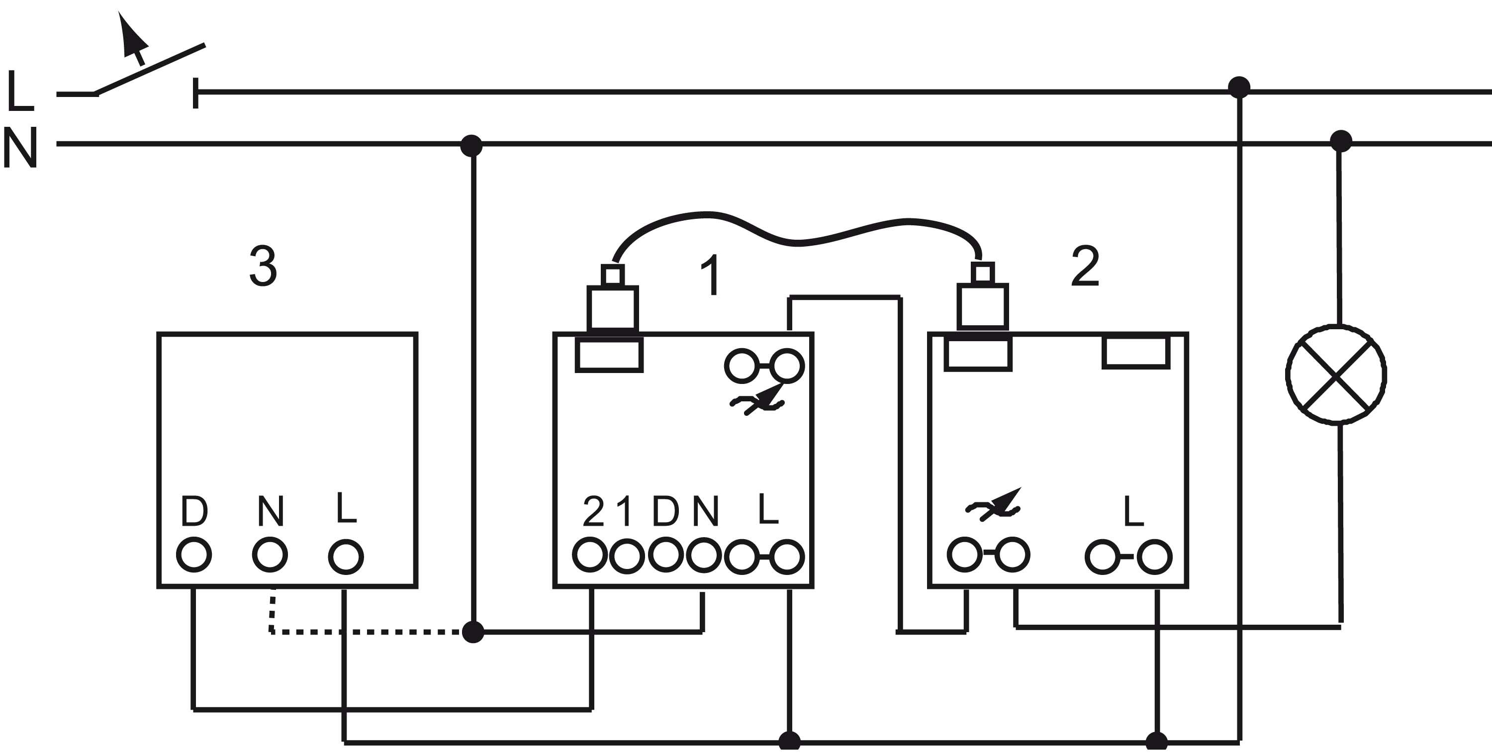 Busch-Jaeger Univ.-Zentraldimmer REG 60-500W 2TE 6583 - 2CKA006590A0176