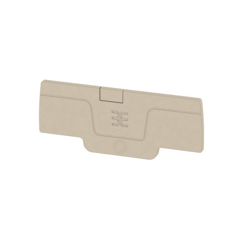 Weidmüller Abschlussplatte beige AEP 4C 1.5 - 1552640000
