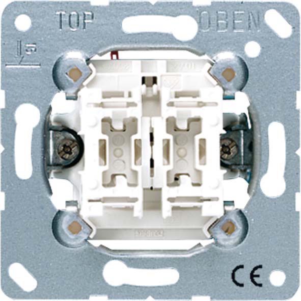 Jung Wippschalter Doppel-Wechsel 509 U - 509U