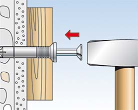 Fischer Deutschl. Nageldübel N 6x60/30 F (100) - 513841