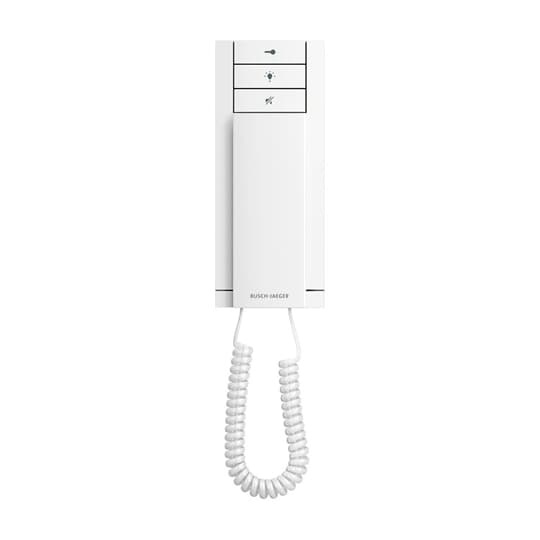 Busch-Jaeger Innenstation Audio Hörer studioweiß matt 83205 AP-624
